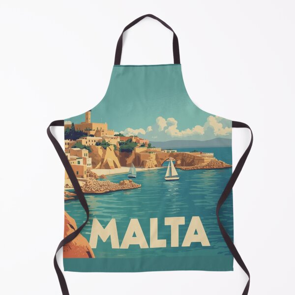 Item preview, Malta Travel Poster designed and sold by CaliforniaDi.
