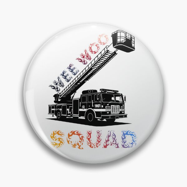 Item preview, Wee Woo Squad: Classic Fire Engine Illustration designed and sold by Doodle-Bloom.