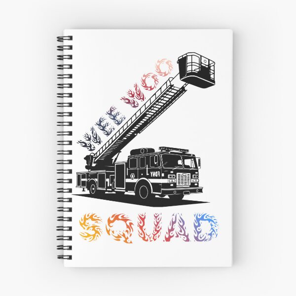 Item preview, Wee Woo Squad: Classic Fire Engine Illustration designed and sold by Doodle-Bloom.