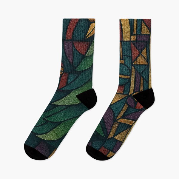 Item preview, Abstract Christmas Tree: The Geometric Essence of the Holiday designed and sold by JonelleTshirts.