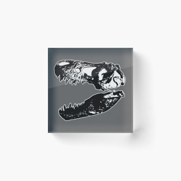 Artikelvorschau, T-Rex Dinosaurier Schädel entworfen und verkauft von RetroFuchs.