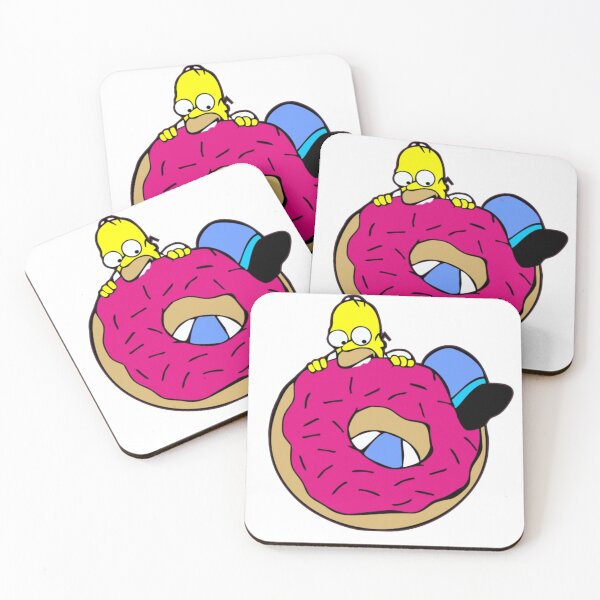 Item preview, Homer and Donut  designed and sold by bertyb123.