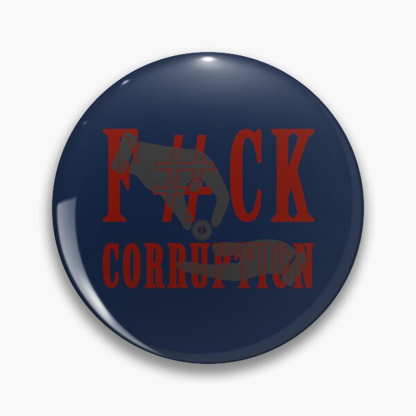 Item preview, Stop Corruption Political Reform Statement Art designed and sold by cabana.space.