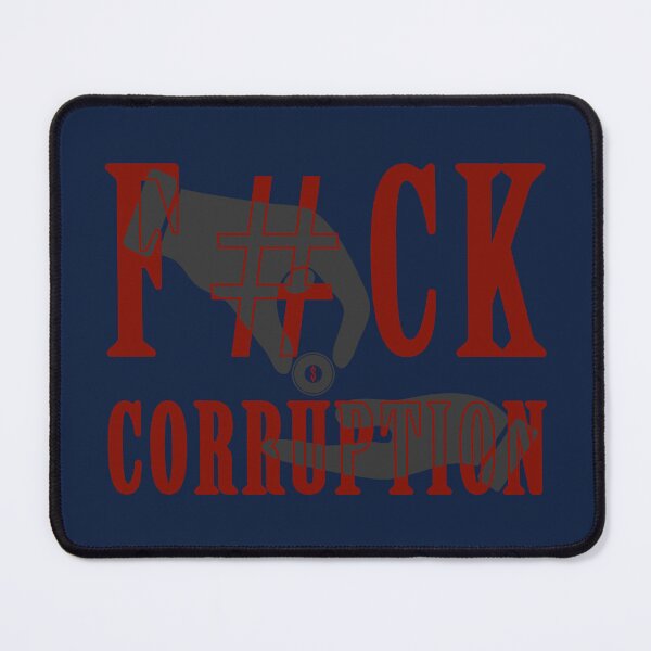 Item preview, Stop Corruption Political Reform Statement Art designed and sold by cabana.space.