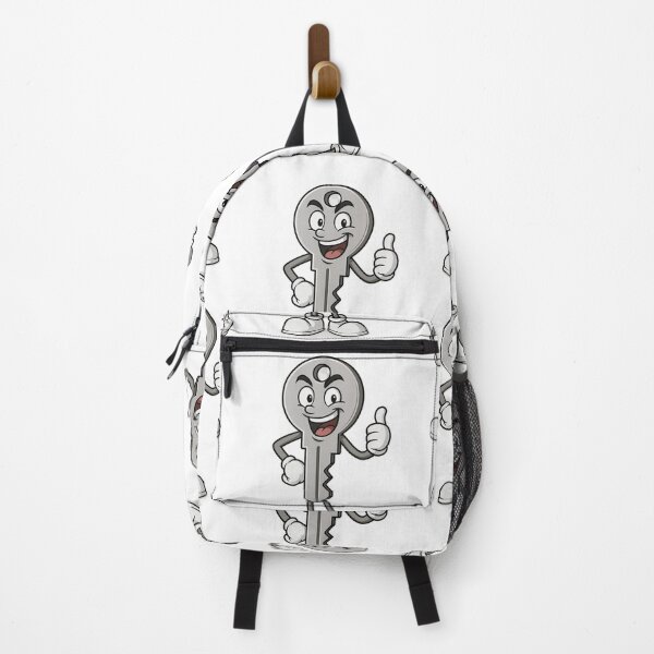 Item preview, Smiling Key Character – Cute Transparent Illustration” designed and sold by Byarasstudio.