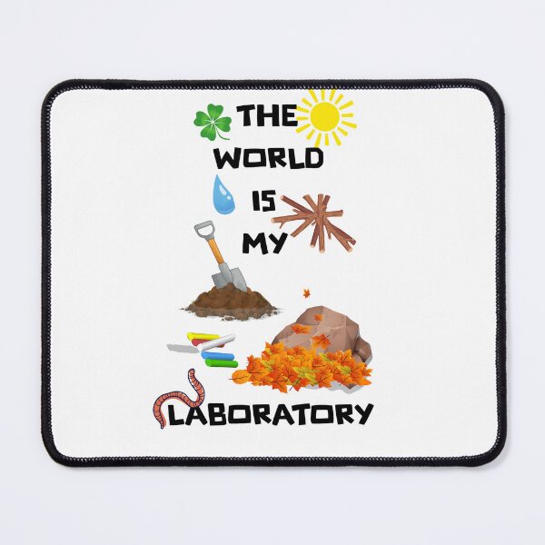 Item preview, World is my - kids laboratory, science designed and sold by digitalbitcraft.