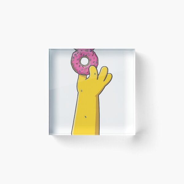 Item preview, Homer and Donut  designed and sold by bertyb123.
