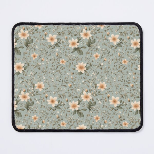 Item preview, Estampado retro con pequeñas flores al estilo de los años 70. designed and sold by KeepDream.