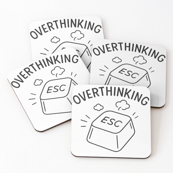 Item preview, Overthinking + ESC  designed and sold by ALEXA-Studio.