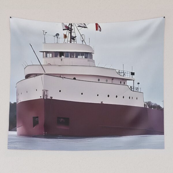 Item preview, Legend of the Edmund Fitzgerald – Great Lakes Ship Tribute designed and sold by Syed-Artist.