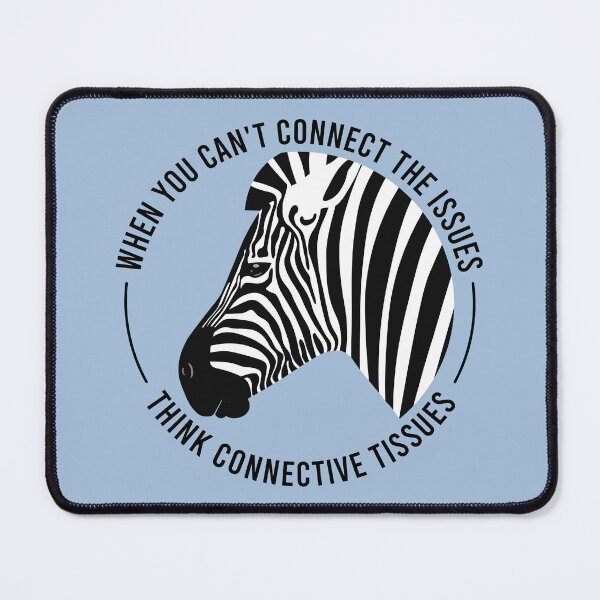 Item preview, EDS Awareness Zebra - Think Connective Tissues designed and sold by Jesabee Designs.