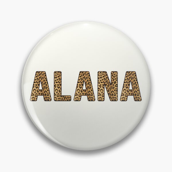 Item preview, Alana Name Leopard Print designed and sold by Jeallan Designs.