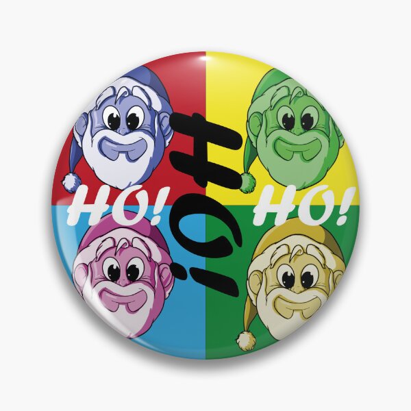 Item preview, Colorful Pop Art Santa Faces – Ho Ho Ho designed and sold by Karaxus Shop.