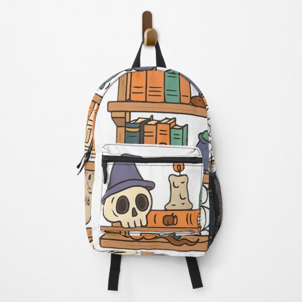 Item preview, Cute Spooky Bookish Bookshelf designed and sold by BookishEve.