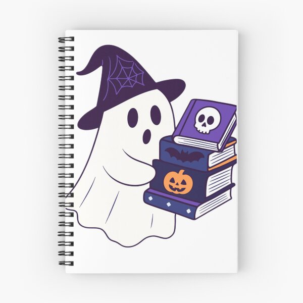 Item preview, Spooky Bookish Ghost  designed and sold by BookishEve.