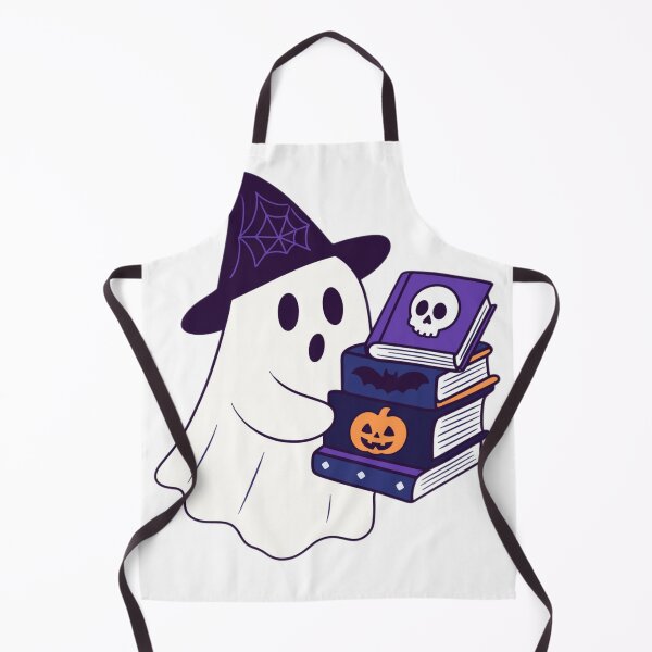 Item preview, Spooky Bookish Ghost designed and sold by BookishEve.
