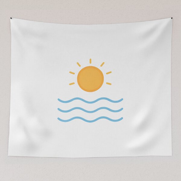 Item preview, Minimal Sun and Waves designed and sold by SignumShop.