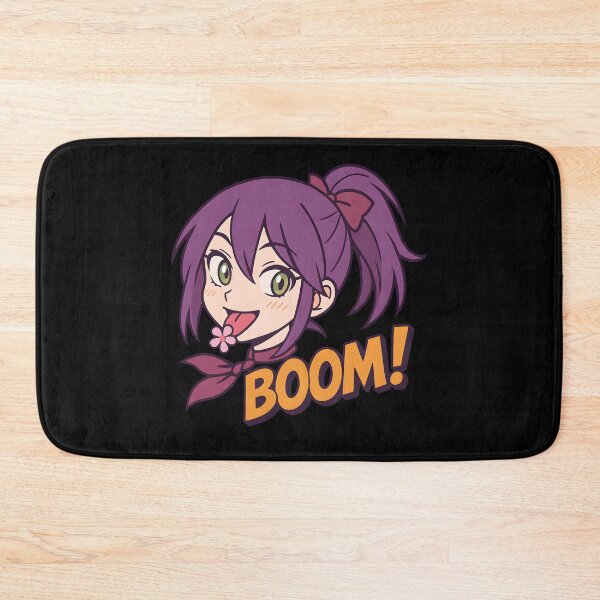 Item preview, BOOM! Electric Anime Girl Sticker Explosive Manga Pop Art Inspired by Reze Aesthetic designed and sold by GraphicEX.