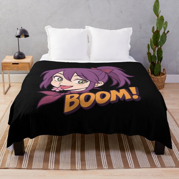 Item preview, BOOM! Electric Anime Girl Sticker Explosive Manga Pop Art Inspired by Reze Aesthetic designed and sold by GraphicEX.