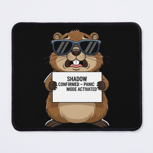 Item preview, Sarcastic Groundhog, Funny Marmot in Sunglasses, I Predict Chaos  designed and sold by Design_Your_Day.