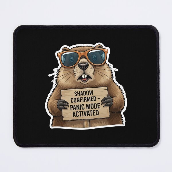 Item preview, Sarcastic Groundhog, Funny Marmot in Sunglasses, I Predict Chaos designed and sold by Design_Your_Day.