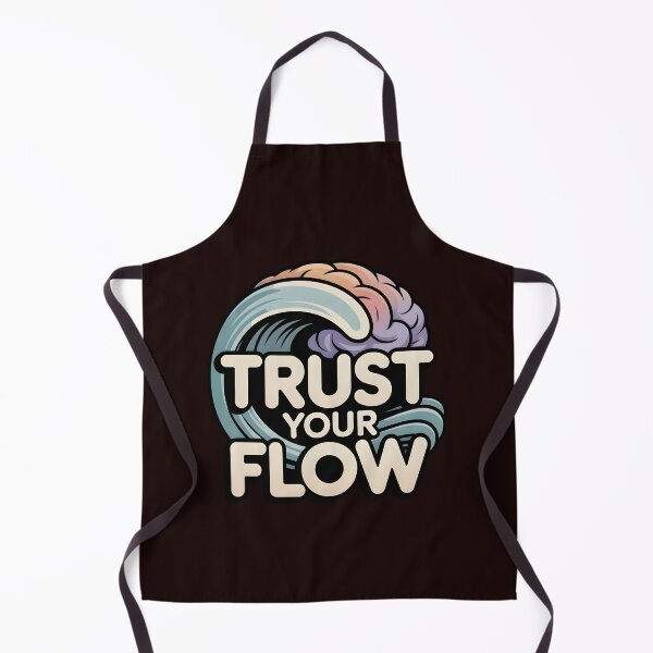 Item preview, Trust Your Flow – Calm Minimal Neuro Aesthetic Design designed and sold by MAEshopstore.