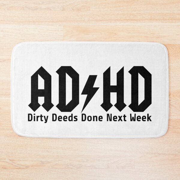 Item preview, Dirty Deeds AD/HD designed and sold by Vladan Seva.