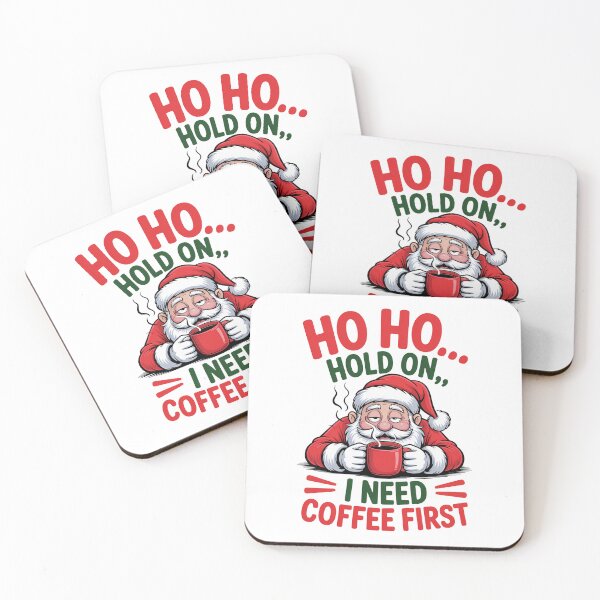 Item preview, Funny Santa Coffee Christmas designed and sold by MonkiFlipp.