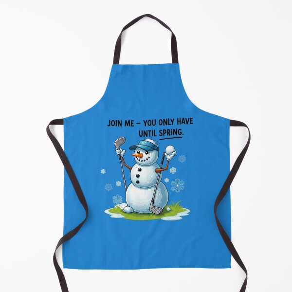 Item preview, Funny Golf Snowman  | Winter Tee Time  | Christmas Golfer Humor  designed and sold by Design_Your_Day.