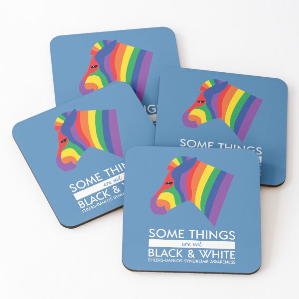 Item preview, Rainbow EDS Zebra - Some Things are not Black and White designed and sold by Designs by Jesabee.