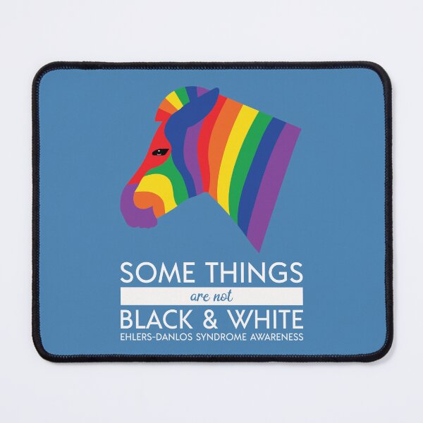 Item preview, Rainbow EDS Zebra - Some Things are not Black and White designed and sold by Jesabee Designs.