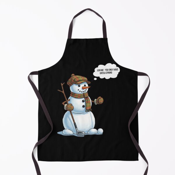 Item preview, Funny Golf Snowman  | Winter Tee Time  | Christmas Golfer Humor  designed and sold by Design_Your_Day.