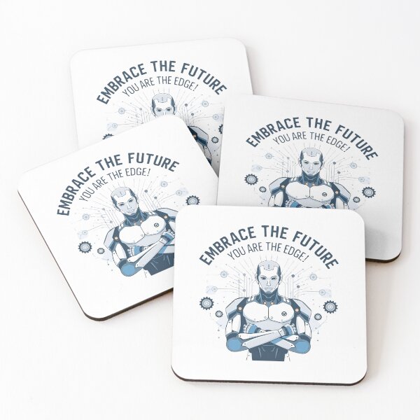 Item preview, Embrace the Future, You Are the Edge – Tech Worker Resilience Design designed and sold by Tiny Globe .