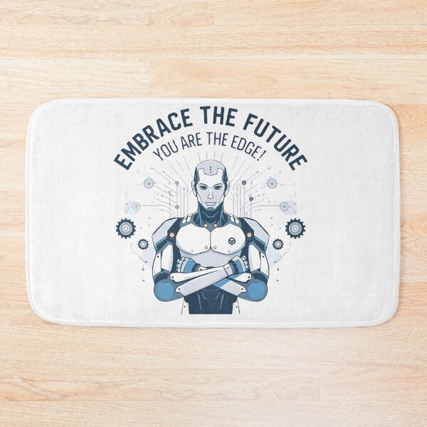 Item preview, Embrace the Future, You Are the Edge – Tech Worker Resilience Design designed and sold by Tiny Globe .