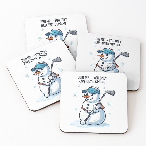 Item preview, Funny Golf Snowman | Winter Tee Time  | Christmas Golfer Humor  designed and sold by Design_Your_Day.