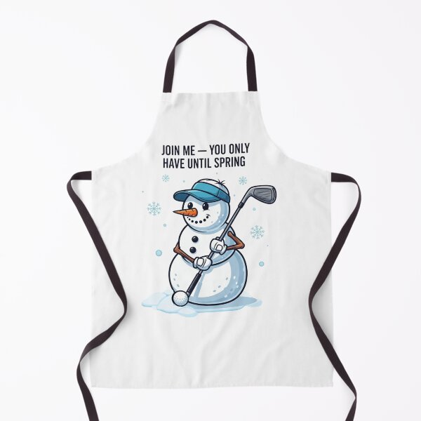 Item preview, Funny Golf Snowman | Winter Tee Time  | Christmas Golfer Humor  designed and sold by Design_Your_Day.