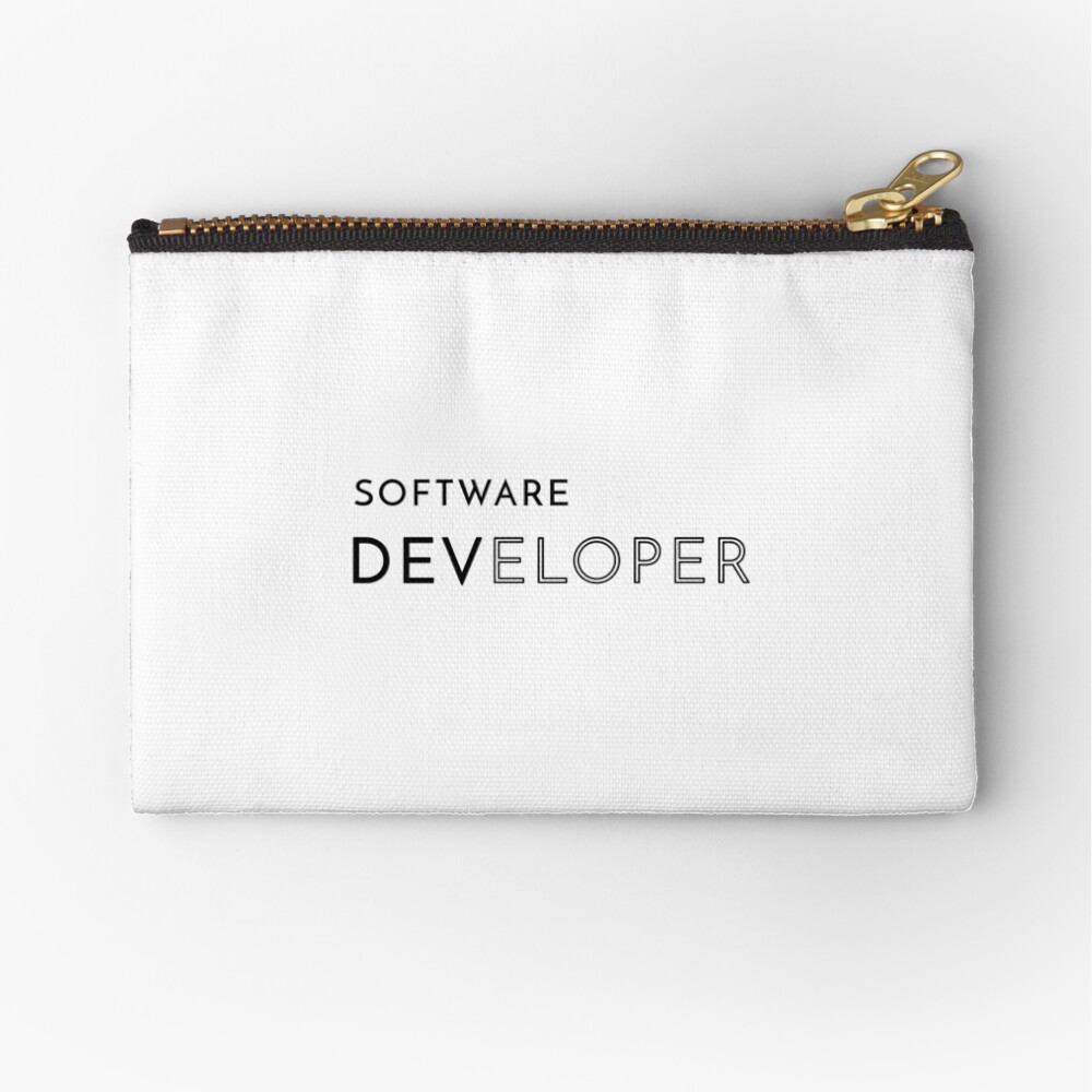 Item preview, Zipper Pouch designed and sold by developer-gifts.