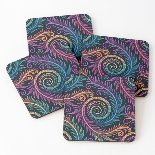Item preview, Psychedelic tribals pattern  designed and sold by Lucky 777.