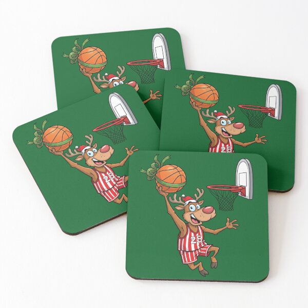 Item preview, Funny Basketball Reindeer Art | Christmas Holiday Sports Design  designed and sold by Design_Your_Day.