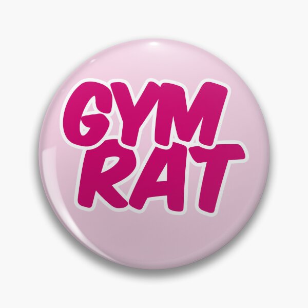 Item preview, Gym Rat PINK designed and sold by PickledStickers.