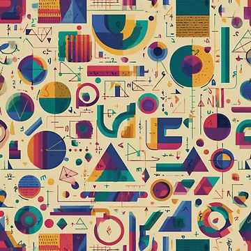 Artwork thumbnail, Abstract enthusiasts pattern by SmileshareShop