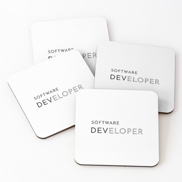 Item preview, Software Developer (Inverted) designed and sold by developer-gifts.