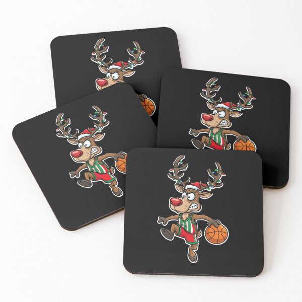 Item preview, Funny Basketball Reindeer  Art | Christmas Holiday Sports Design  designed and sold by Design_Your_Day.