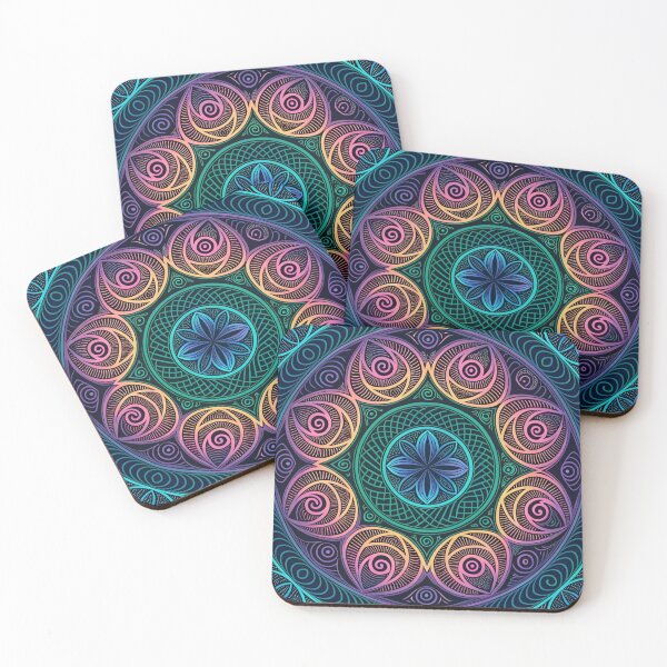 Item preview, Psychedelic tribals pattern  designed and sold by Lucky 777.