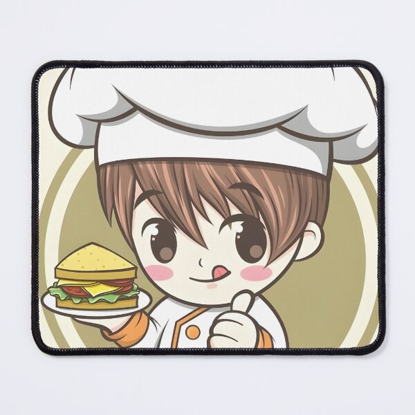Item preview, Sandwich Boy – Cute Food Character Art designed and sold by Syed-Artist.