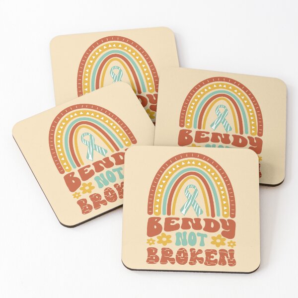 Item preview, EDS Awareness - Bendy Not Broken Boho Rainbow designed and sold by Designs by Jesabee.