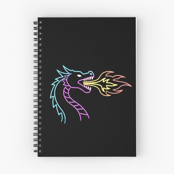 Item preview, Neon Dragon Breathing Fire  designed and sold by Design_Your_Day.