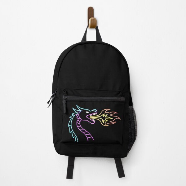 Item preview, Neon Dragon Breathing Fire designed and sold by Design_Your_Day.