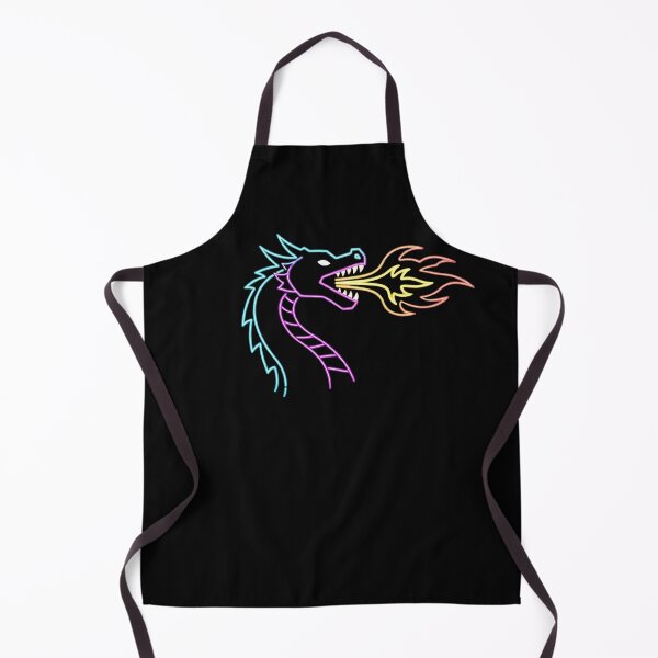 Item preview, Neon Dragon Breathing Fire  designed and sold by Design_Your_Day.