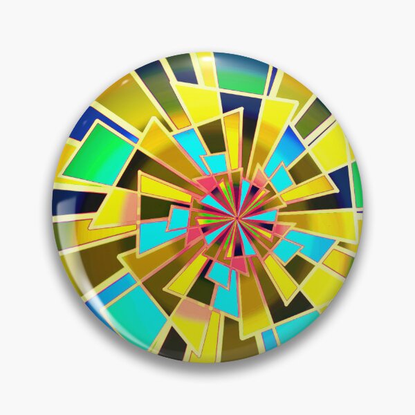Artikelvorschau, Triangulation Zitrone Retro-Stil abstrakt entworfen und verkauft von Lycanth.